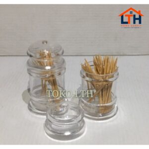 TEMPAT TUSUK GIGI TRANSPARAN