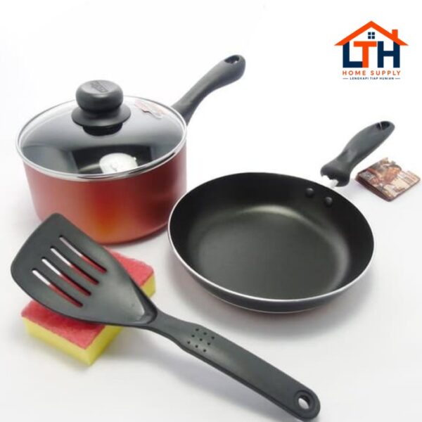 4-102-1.jpg MAXIM VENICE SET 5 PCS / PANCI TEFLON / FRYPAN TEFLON / WAJAN TEFLON