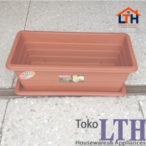 4-133-1.jpg POT BUNGA SEGI PANJANG +TATAKAN / POT BUNGA PERSEGI PANJANG - TRIVETTO (S) LION STAR