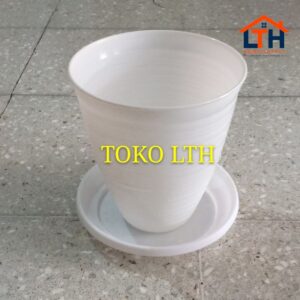 4-163-1.jpg Pot Tawon Pirus 15cm - Putih