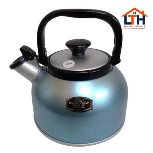 TEKO BUNYI WARNA 5 ltr RIGOLETTO MASPION-WHISTLING KETTLE-RANDOM