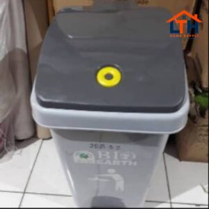 4-179-1.jpg TEMPAT SAMPAH BIO INJAK SEGI 50 ltr GREEN LEAF 2160 / DUSTBIN