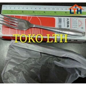 4-185-1.jpg PER 12 PCS GARPU MAKAN STAINLESS STEEL SUNNY 301