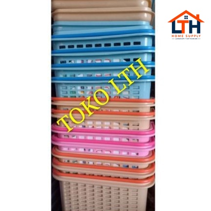 4-211-1.jpg KERANJANG BELANJA PARCEL / SHOPPING BASKET BANGKOK NAGATA / BOX KOTAK TUTUP