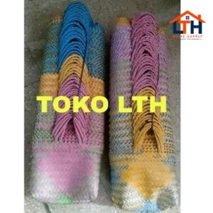 4-213-1.jpg TAS ANYAMAN PLASTIK KECIL / TAS PASAR / KANTONG BELANJA / KERANJANG