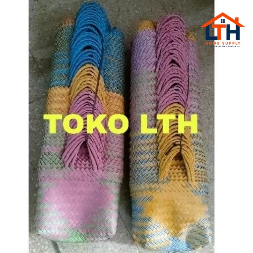 4-213-1.jpg TAS ANYAMAN PLASTIK KECIL / TAS PASAR / KANTONG BELANJA / KERANJANG