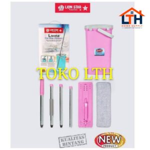 ALAT PEL LANTAI DORONG BM-55 EMBER LIVINA FLAT MOP DELUXE BM55 PEL SUPERMOP SEGI SUPER MOP