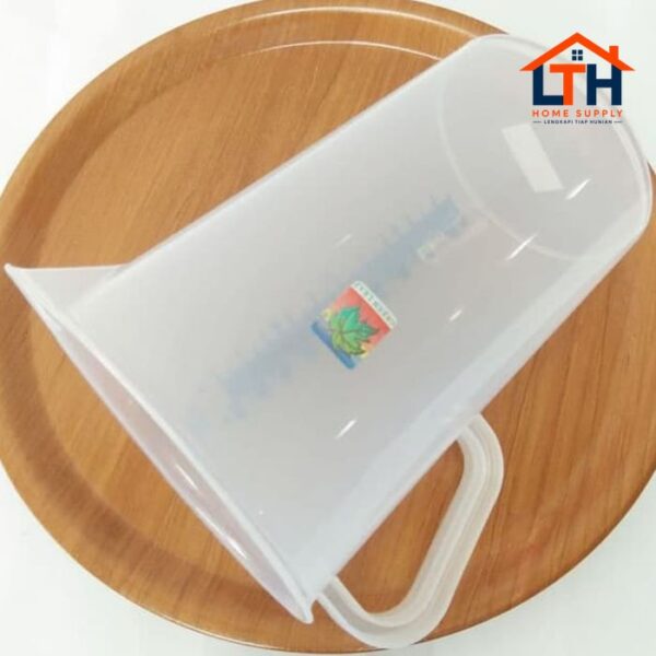 GELAS UKUR / TAKAR / PLASTIK 2000 ml GREEN LEAF / MEASURING CUP