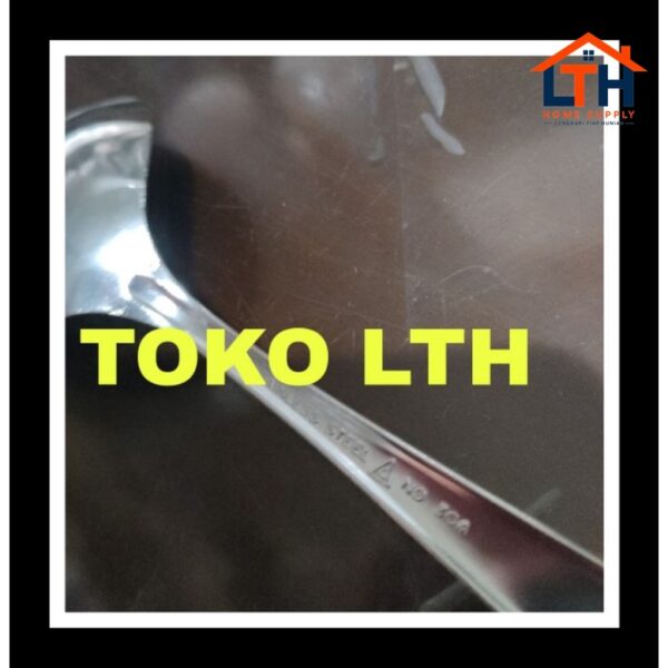 4-223-1.jpg SENDOK SUP STAINLESS (PER 6 PCS) 304 TRIANGLE / SENDOK SAYUR / SINDUK