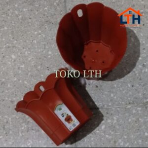 4-247-1.jpg POT GANTUNG / DINDING / TEMPEL AQUILE 6358 GREEN LEAF