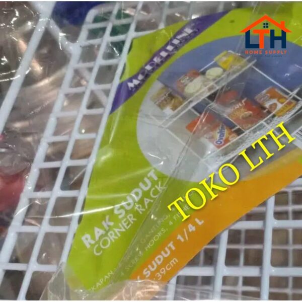 4-253-1.jpg RAK SUDUT MODELLINE / RAK GANTUNG SEGITIGA / CORNER RACK