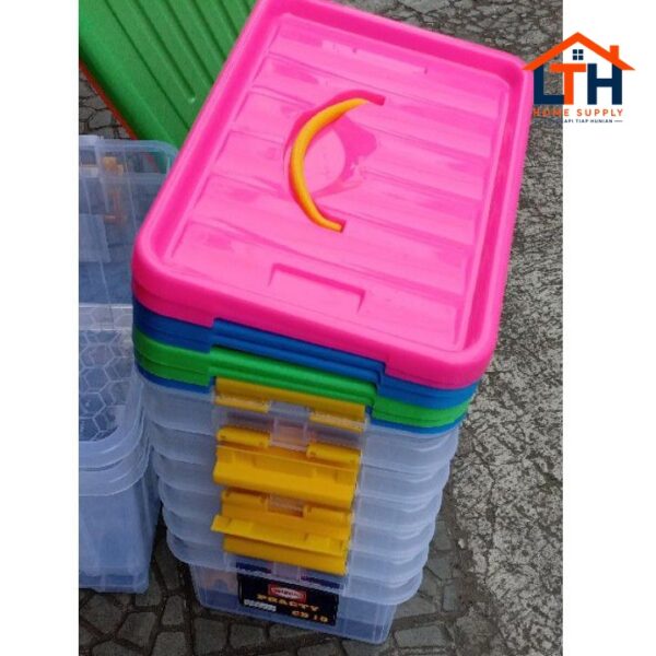 4-270-1.jpg CONTAINER BOX 10 LITER PRACTY CB 10 CB10 SHINPO SIP129 / KOTAK JINJING PARCEL SERBAGUNA