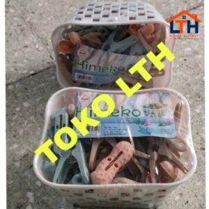 JEPITAN BAJU PAKAIAN HIMEKO 36 PCS HOMMY CAPITAN BAJU JEPIT JEMURAN