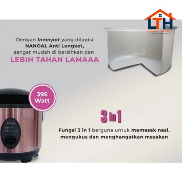 4-298-1.jpg MIYAKO MCM 508 SBC MAGIC COM RICE COOKER 1.8 LTR PENANAK NASI MCM508SBC