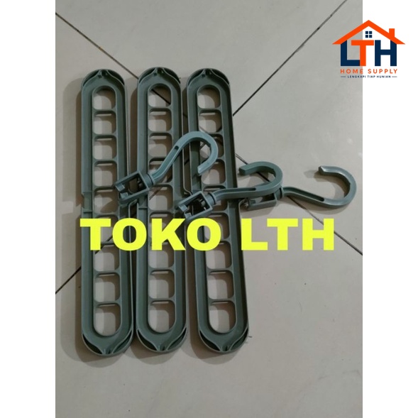 4-315-1.jpg Gantungan Baju Lipat 9in1 - Magic Hanger