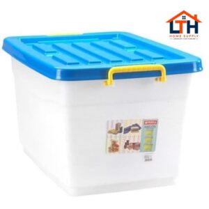 CONTAINER BOX 50 LITER  / KOTAK WAGON CONTAINER RODA 50 LITER VC15 LION STAR VC-15