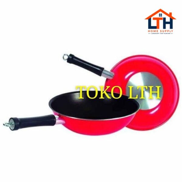 4-323-1.jpg KATEL WAJAN TEFLON 28 CM HERO WOK MAXIM / PENGGORENGAN ANTI LENGKET MASPION