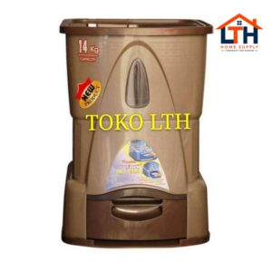 4-331-1.jpg RICE BOX 14 KG PLASTIK MASPION MRD 1400 AP / WADAH TEMPAT BERAS
