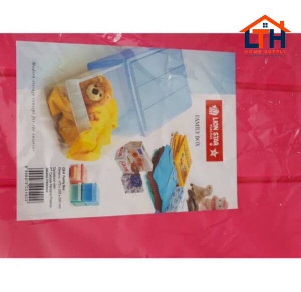 4-332-1.jpg LACI CONTAINER SATUAN FAMILY BOX CB-8 LION STAR LEMARI KOTAK PENYIMPANAN SERBAGUNA CB8
