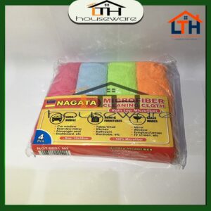 4-346-1.jpg PER 4 PCS KAIN LAP MICROFIBER SERBAGUNA NAGATA NGT 0001 MF