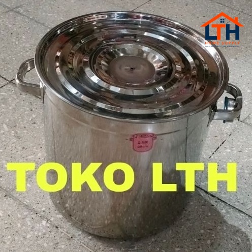Dandang Panci Stockpot Stainless 30 - 35 - 40 - 45