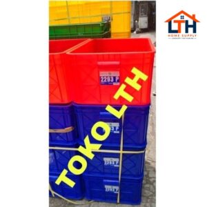 4-370-1.jpg CONTAINER BOX INDUSTRI 2293 P GREEN LEAF KOTAK BOX WADAH SERBAGUNA 2293P