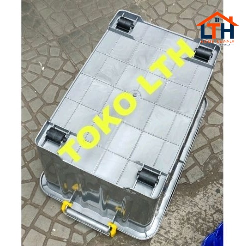 CONTAINER BOX RODA 30 LTR CB 30 KOTAK PARCEL INNOVA SB30 SHALLOM SILVER ABU WARNA SB 30