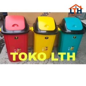 4-374-1.jpg TEMPAT SAMPAH 60 LITER TUTUP SPARTA SEMAR TAIWAN TONG WADAH SAMPAH 60 LTR