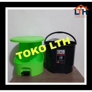4-380-1.jpg TEMPAT SAMPAH INJAK BULAT 15 LITER SHINPO SIP 715 TONG SAMPAH PEDAL WARNA SIP715