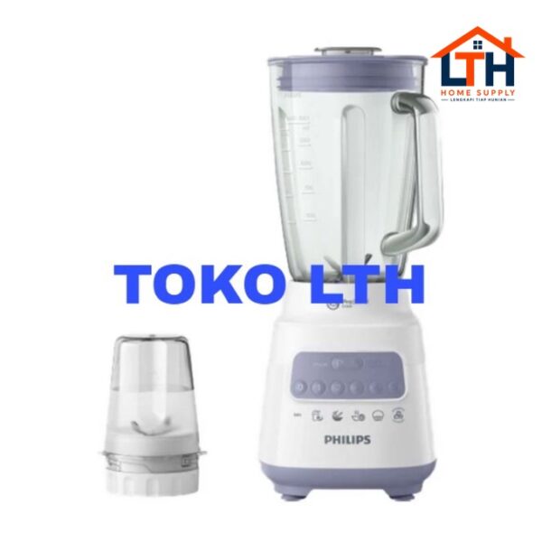 4-387-1.jpg BLENDER PHILIPS KACA GLASS GELAS 2L 5000 SERIES HR2222 HR 2222 GARANSI RESMI