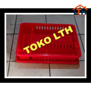 4-400-1.jpg RAK PIRING NAMPAN PLASTIK WARNA PENGERING PIRING GELAS