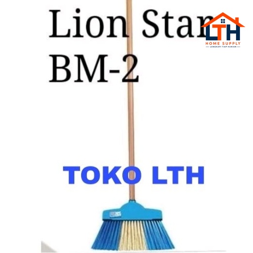 4-403-1.jpg BM 2 SAPU LANTAI PLASTIK LION STAR 334 LIVINA BROOM BM2 LS