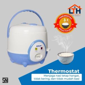 4-408-1.jpg MAGIC COM MIYAKO MCM 606A WARMER PLUS 0.6 LTR RICE COOKER MINI PENANAK