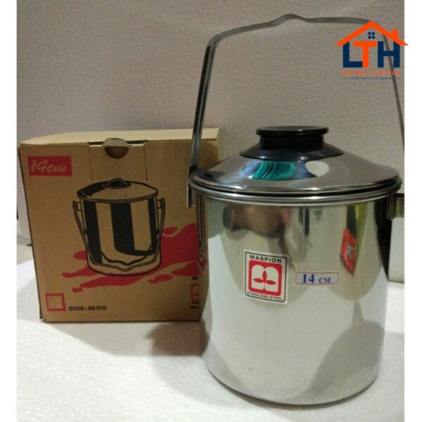 4-42-1.jpg Rantang Tunggal 14 Cm Stainless Maspion Ss-R10