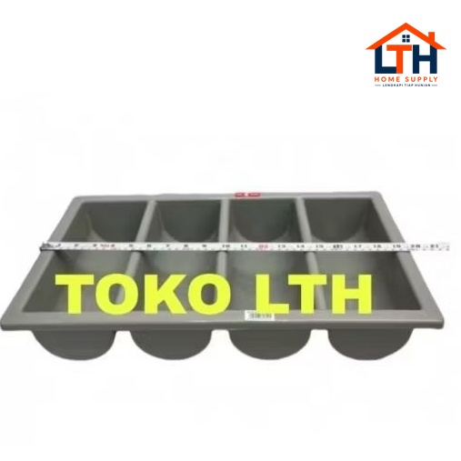 4-453-1.jpg Tempat Sendok Sekat 4 Resto Cutlery Tray RCT223 - Owl Plastik