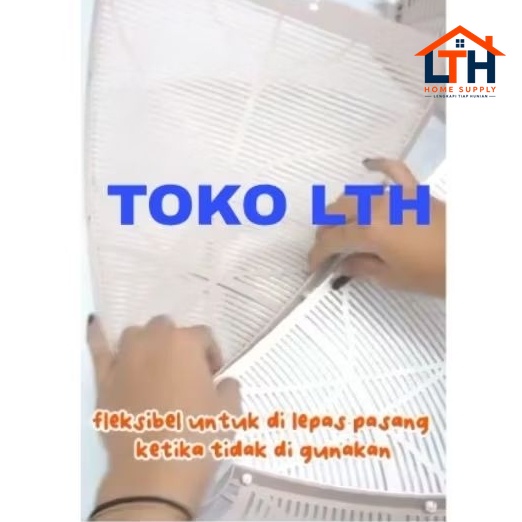 4-455-1.jpg TUDUNG SAJI RAKIT LIPAT FLEKSIBEL BULAT PLASTIK HOMMY SIRENA 3653 PENUTUP MAKANAN