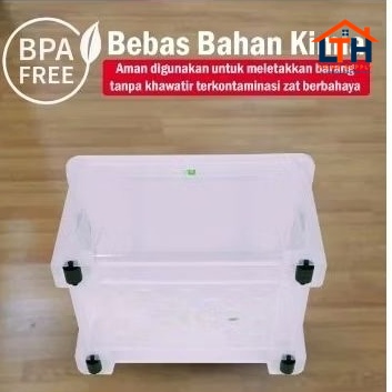 4-463-1.jpg ATLAS CB100 CONTAINER BOX RODA TRANSPARAN 100 LTR SHINPO CB 100 SIP102 BENING KOTAK WADAH PENYIMPANAN CB100 SIP 102
