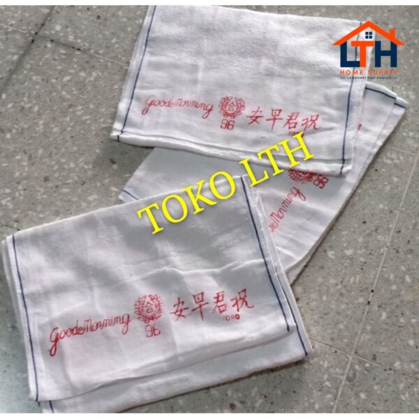 HANDUK GOOD MORNING / HANDUK WAJAH / HANDUK OLAHRAGA / HANDUK PUTIH
