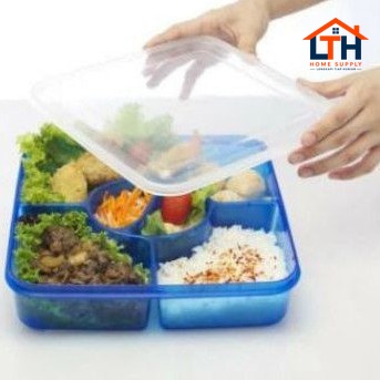 KOTAK MAKANAN AVARO 7557 LUNCH BOX SEKAT 6 OMPRENG MISTING