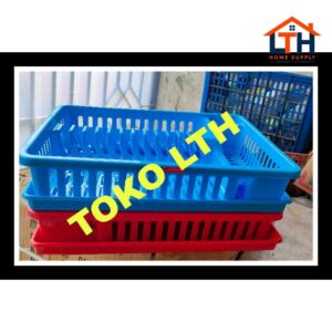 5-181-1.jpg RAK PIRING NAMPAN PLASTIK WARNA PENGERING PIRING GELAS