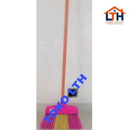 5-182-1.jpg BM 2 SAPU LANTAI PLASTIK LION STAR 334 LIVINA BROOM BM2 LS