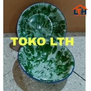 5-200-1.jpg BASKOM MANGKOK 22 24 CM LURIK BLURIK BLIRIK WASKOM MANGKUK PANCI ENAMEL SENG JADUL