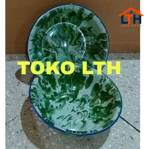 5-200-1.jpg BASKOM MANGKOK 22 24 CM LURIK BLURIK BLIRIK WASKOM MANGKUK PANCI ENAMEL SENG JADUL