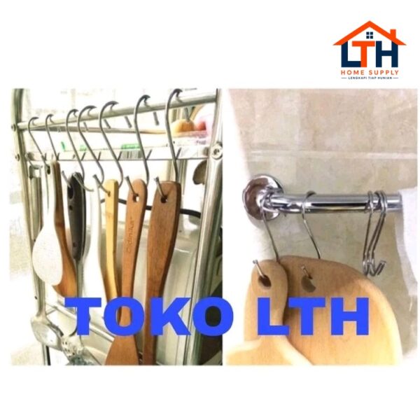 Hanger Hook Stainless Serbaguna