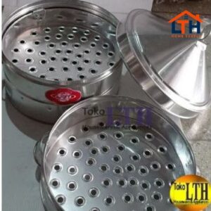 5-56-1.jpg KALAKAT SUSUN 3 ALUMUNIUM 35 CM / PANCI KUKUSAN DIMSUM BASO TAHU SS 3
