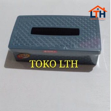 TEMPAT TISSUE RATO (S) LION STAR / KOTAK TISSUE MOTIF ROTAN/WADAH TISU