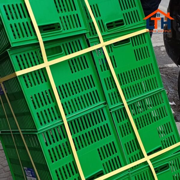 5-83-1.jpg CONTAINER KERANJANG INDUSTRI SERBAGUNA 2278 GREEN LEAF / KERANJANG