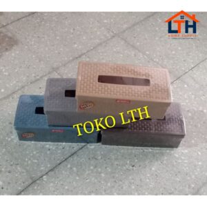 TEMPAT TISSUE RATO (S) LION STAR / KOTAK TISSUE MOTIF ROTAN/WADAH TISU