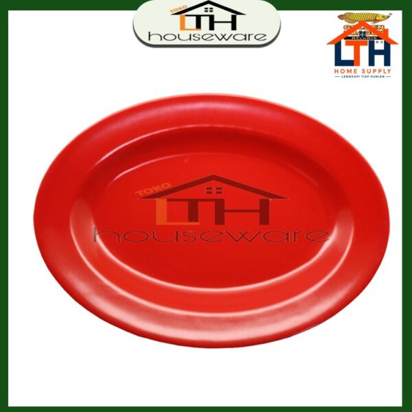 6-22-1.jpg PIRING OVAL / LODOR MELAMINE -GOLDEN DRAGON
