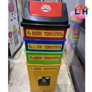 Tempat Sampah Tutup Goyang Warna 25L - Mpw
